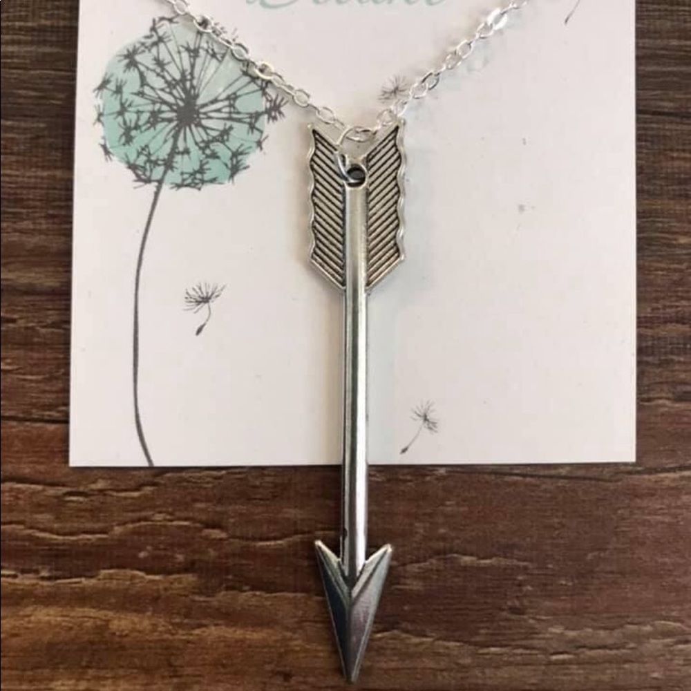 Silver Arrow Necklace